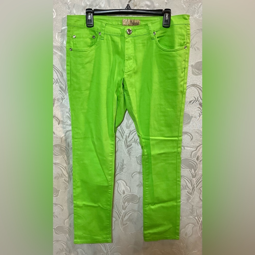 HYBRID Neon Green Jeans